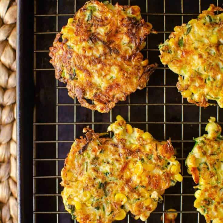 Image for Corn and Zucchini Fritters