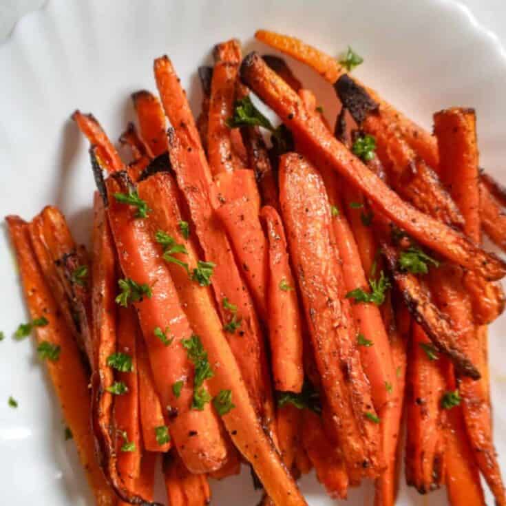 Image for Carrot Fries Made in the Air Fryer