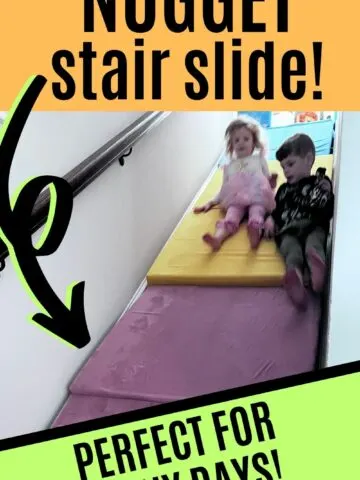how to set up a nugget stair slide