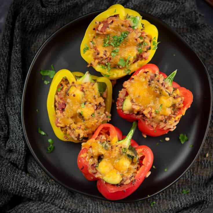 Image for Salmon stuffed peppers