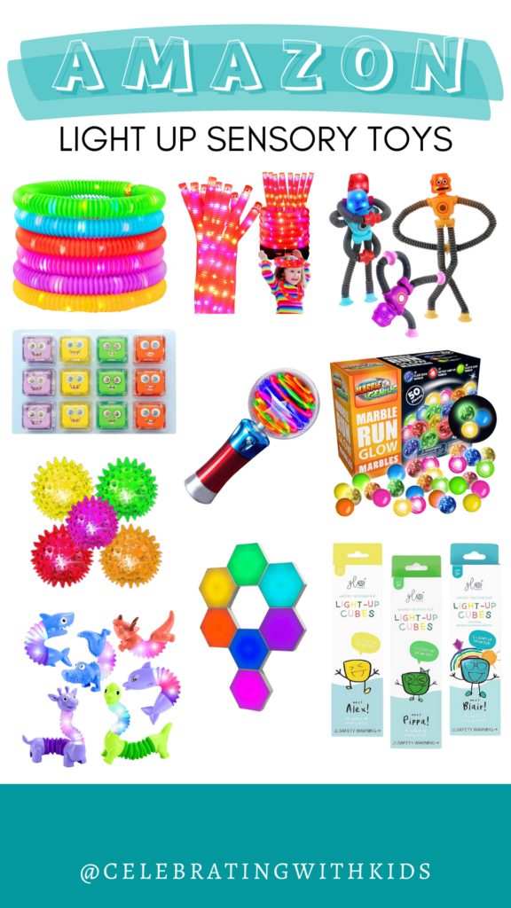 The best light up sensory toys for kids - Celebrating with kids