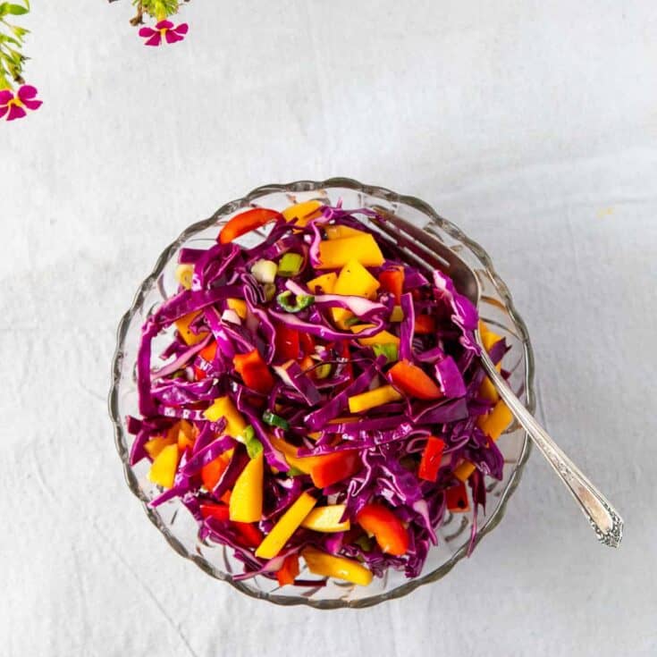 Image for Spicy Mango Coleslaw