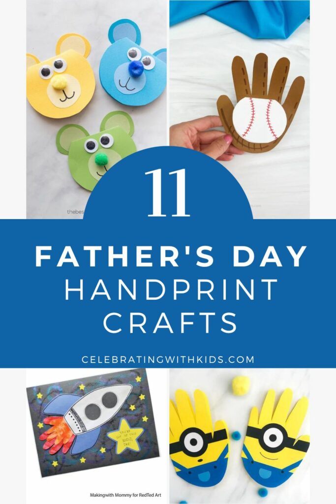 11 Easy Father's Day Handprint Crafts