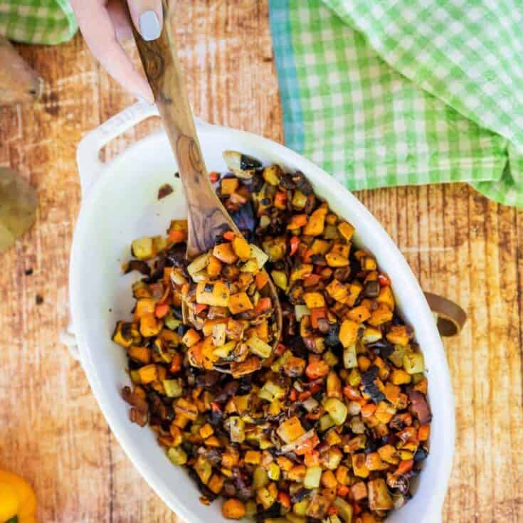 Image for Crispy Diced Potatoes Hash Browns Recipe with Bacon