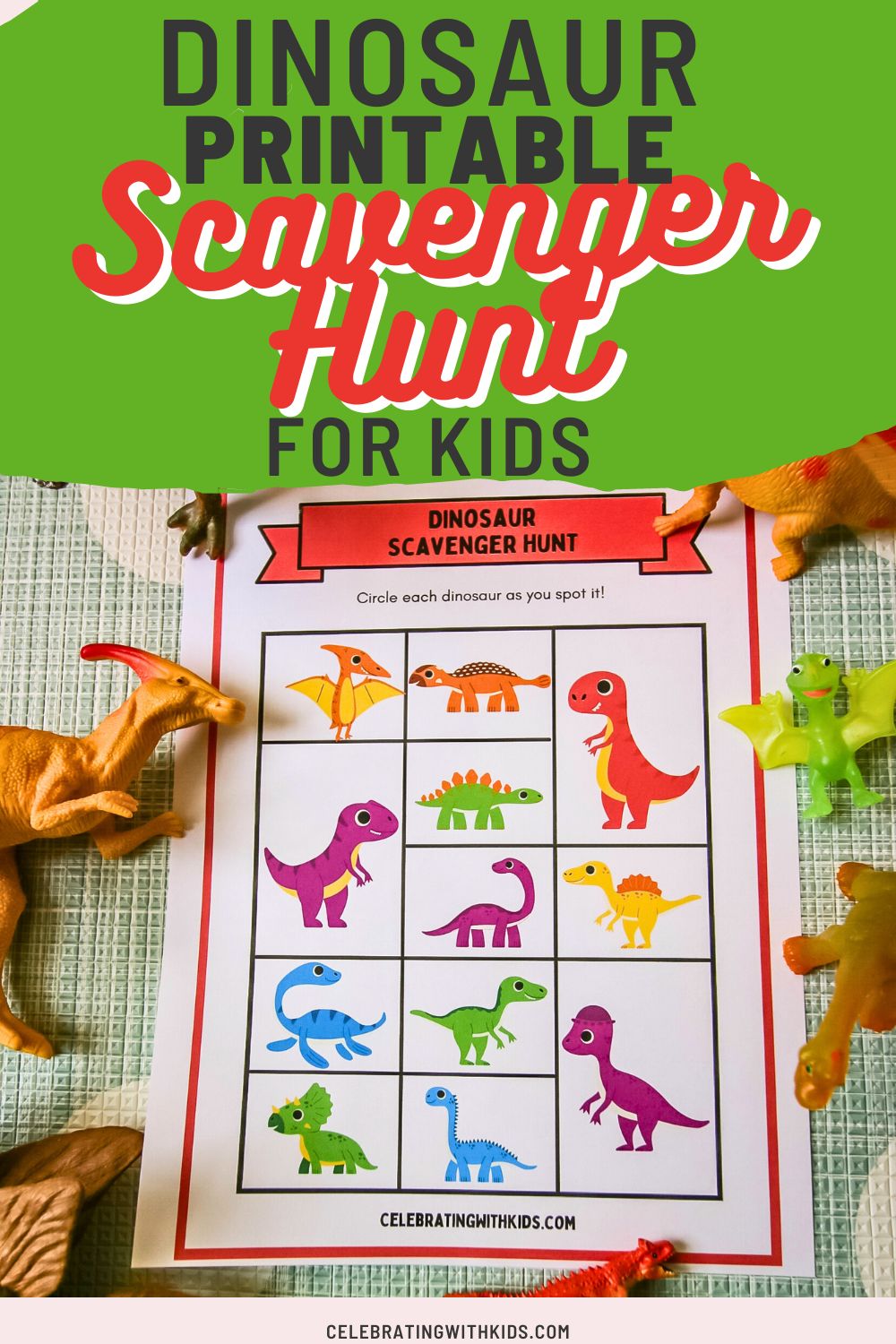 Dinosaur Scavenger Hunt