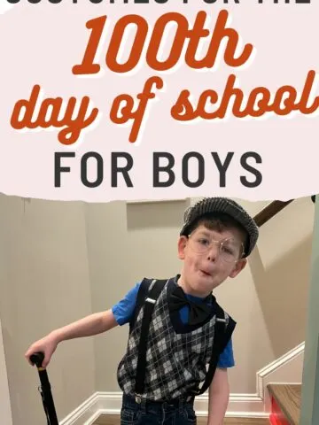 costumes for the 100th day of school for boys