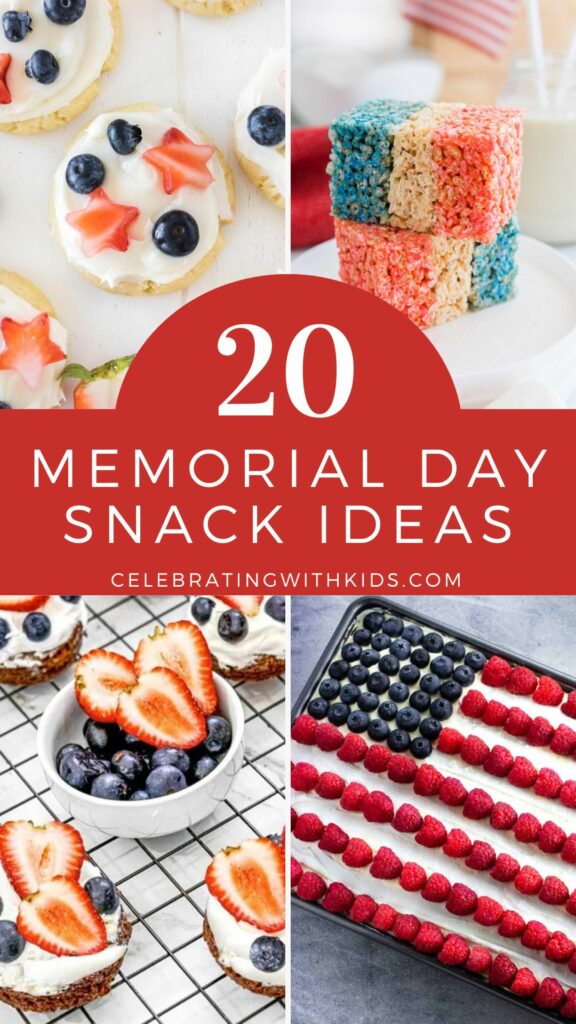 20 Memorial Day snack ideas.