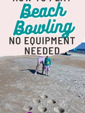 beach bowling game