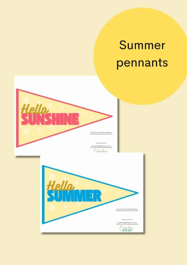 summer pennants