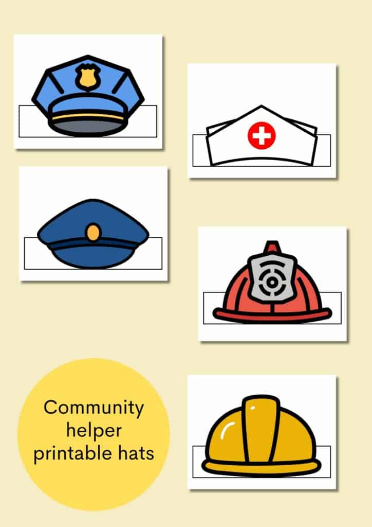 community helper hats