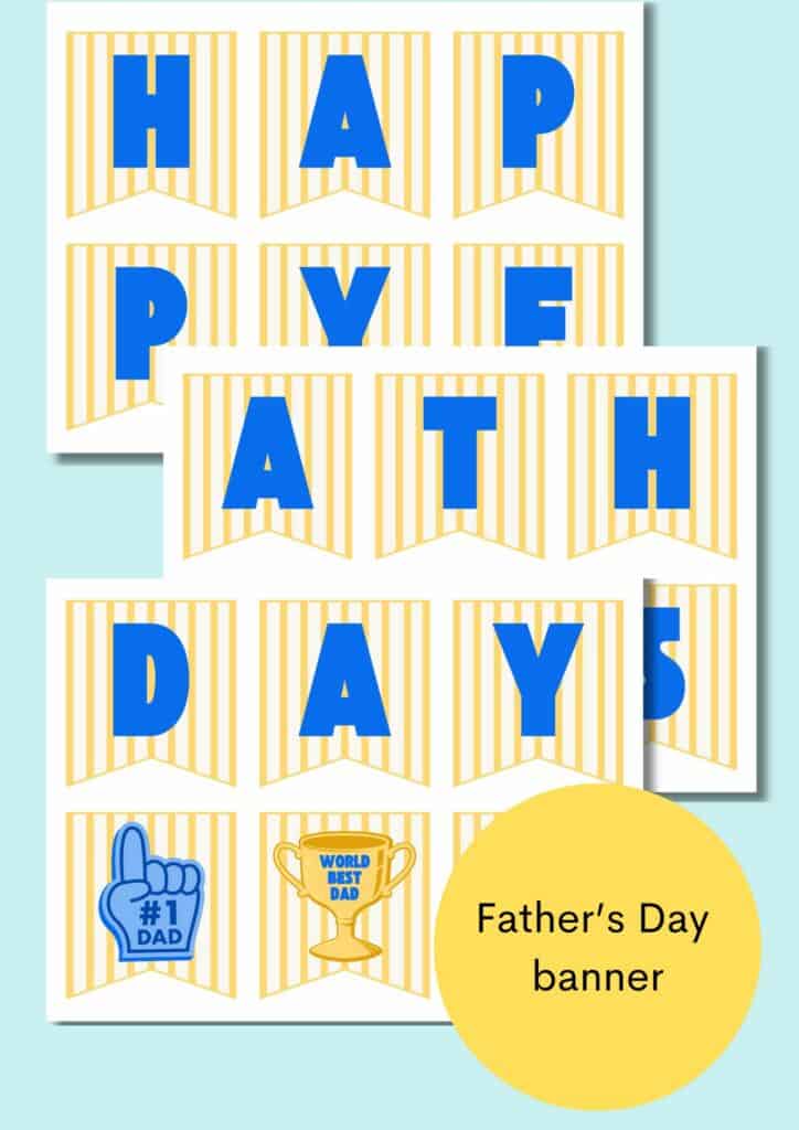 fathers day banners