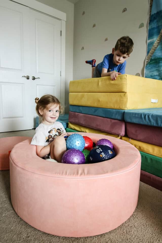 Is a Chunk Play Ottoman worth it? An honest review! - Celebrating with kids