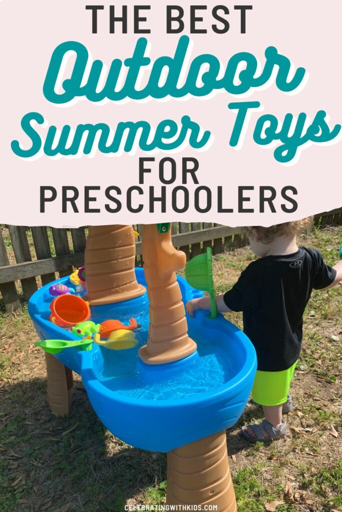 outdoor summer toys for preschoolers
