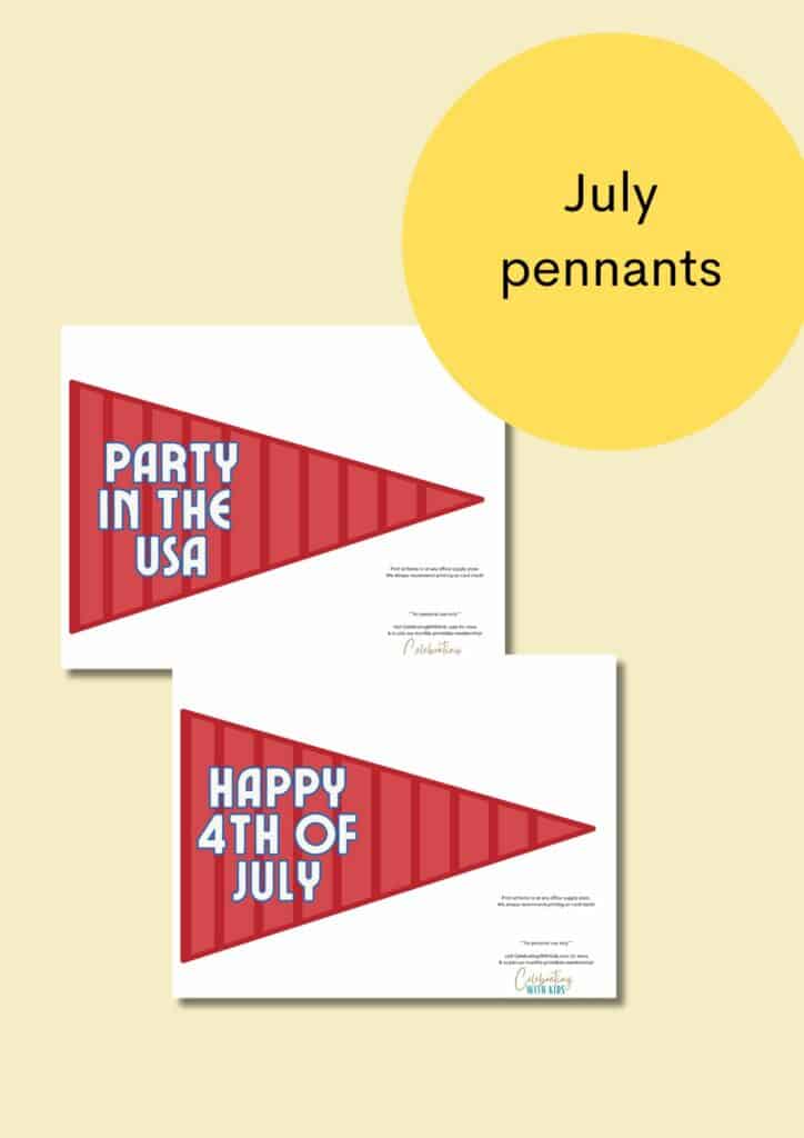 july pennants