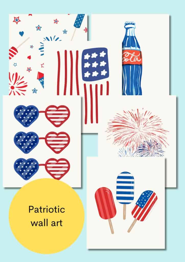 patriotic wall art