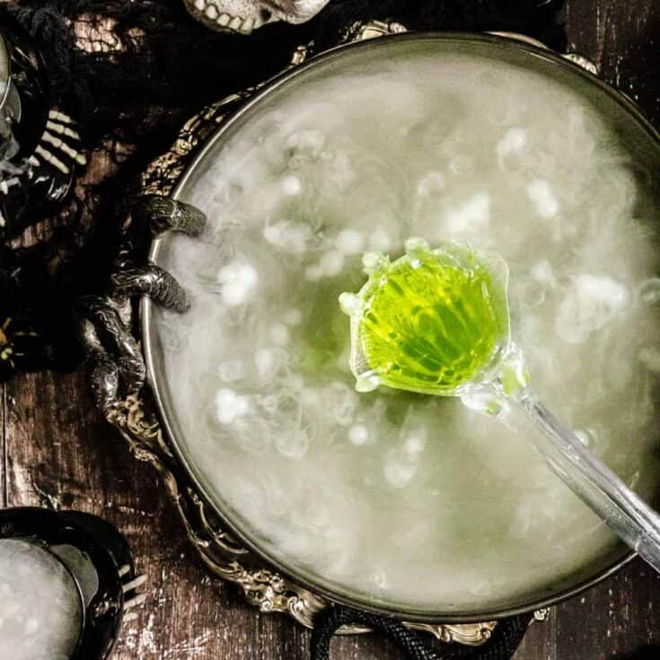 Image for Green Halloween Punch Recipe for Adults
