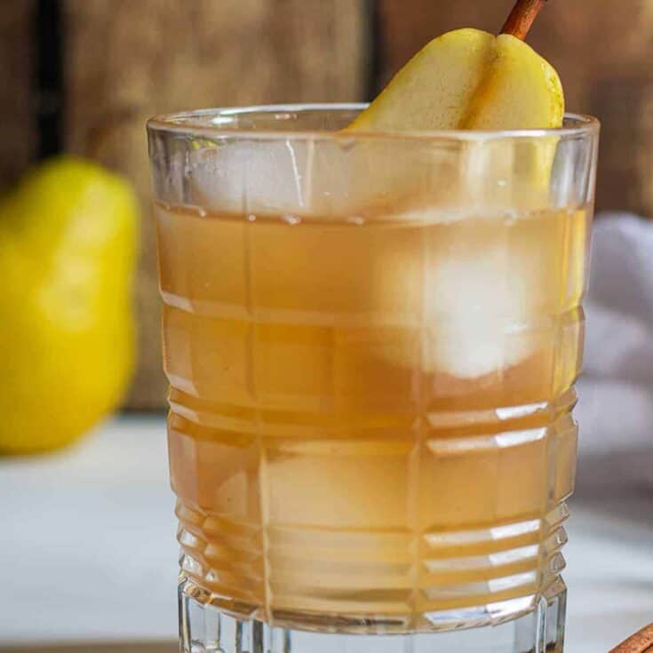 Image for Spiced Pear Bourbon Iced Tea