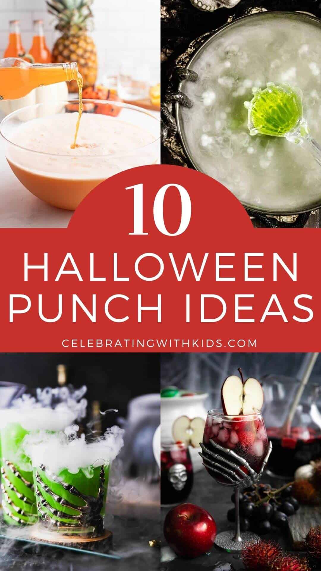 10 Halloween Punch Ideas for a Ghoulishly Good Time Celebrating with kids