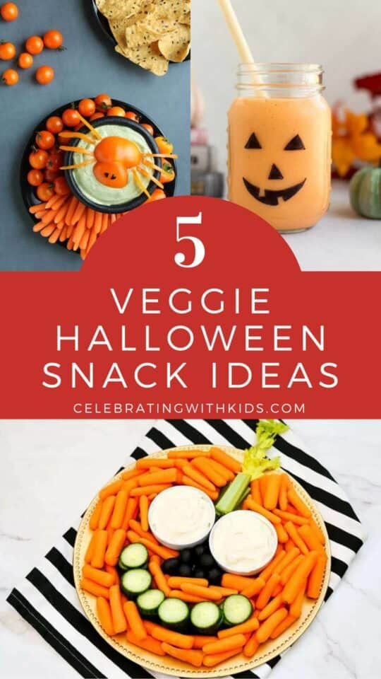 5 Fun Veggie Halloween Snack Ideas for a Spooktacular Feast Celebrating with kids