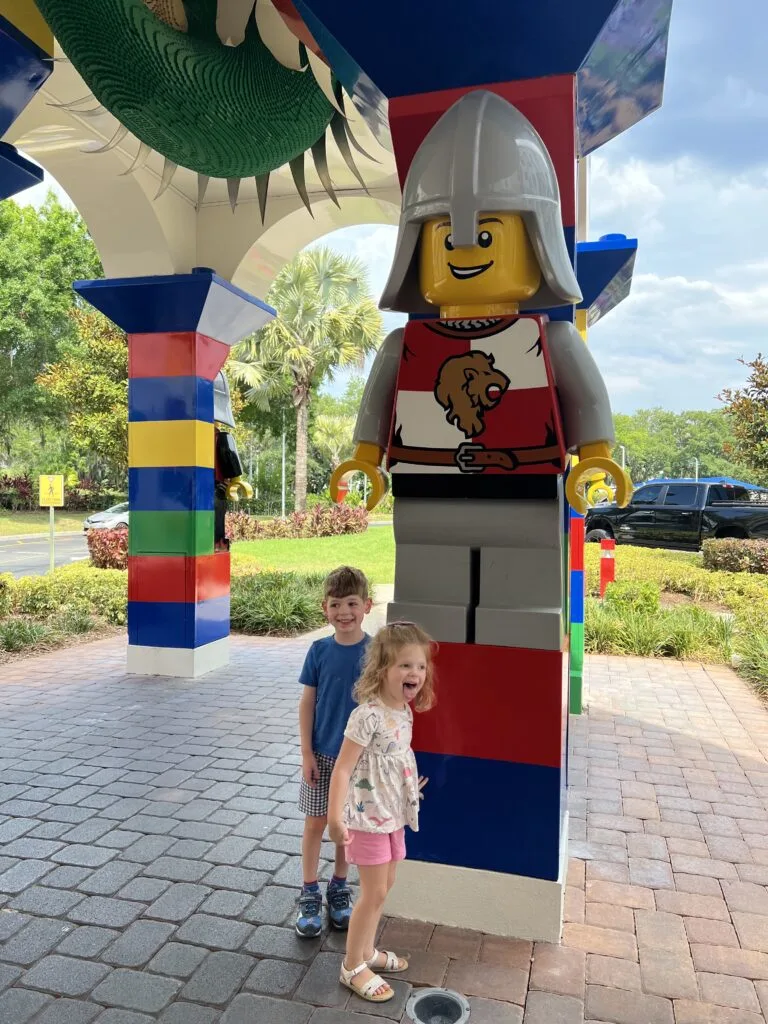 Giant Lego at hotel