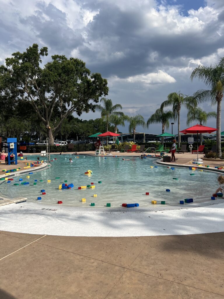 Legoland pirate hotel pool