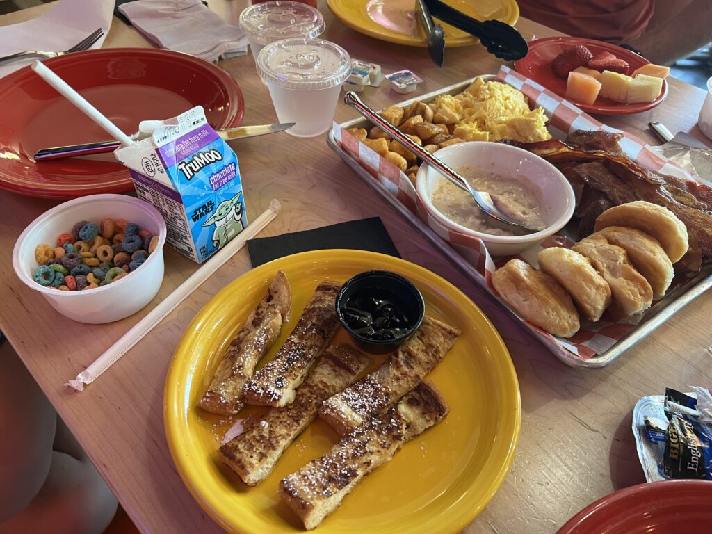 Legoland Bricks Restaurant Family Style Breakfast