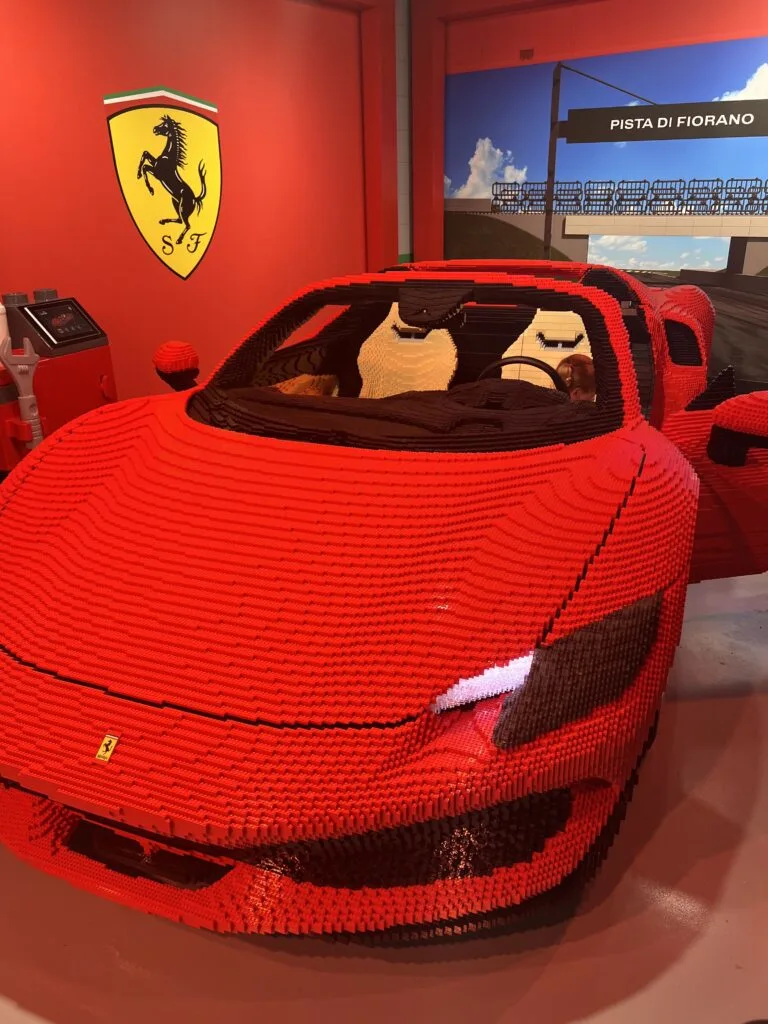 Legoland Ferrari exhibit