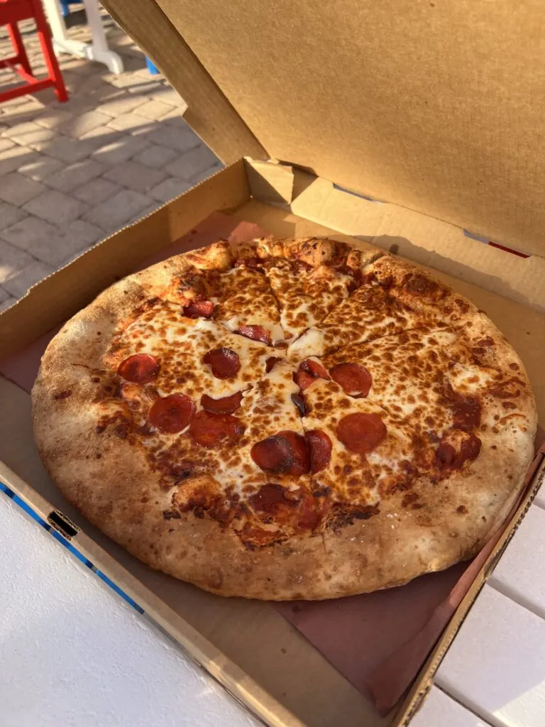 Pizza at Legoland