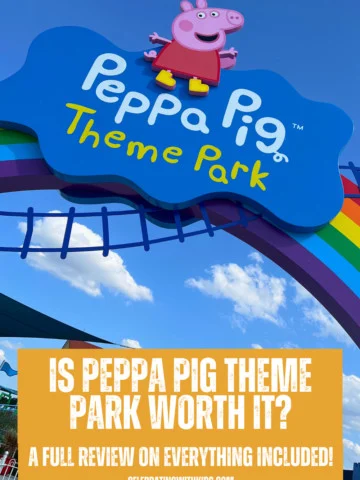 Peppa Pig Theme Park Review - Celebrating With Kids