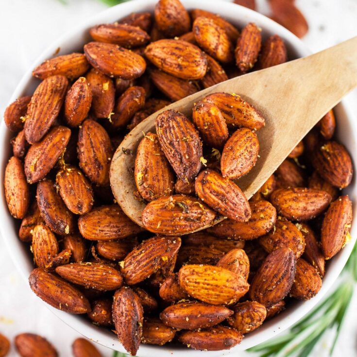 Image for Rosemary Roasted Almonds | The Rustic Foodie�