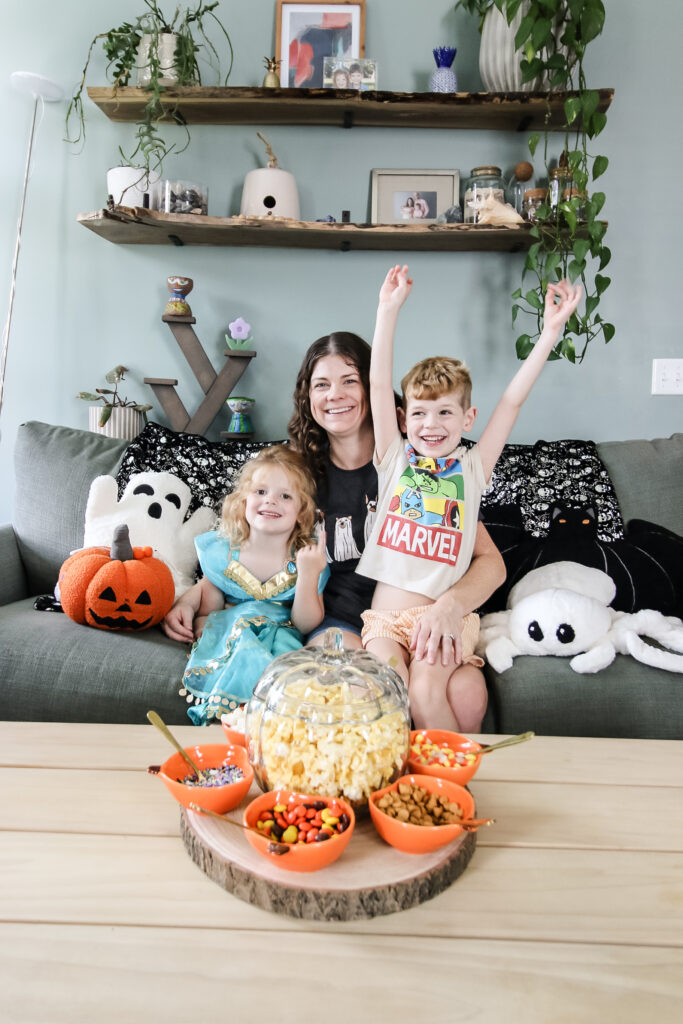 halloween popcorn bar