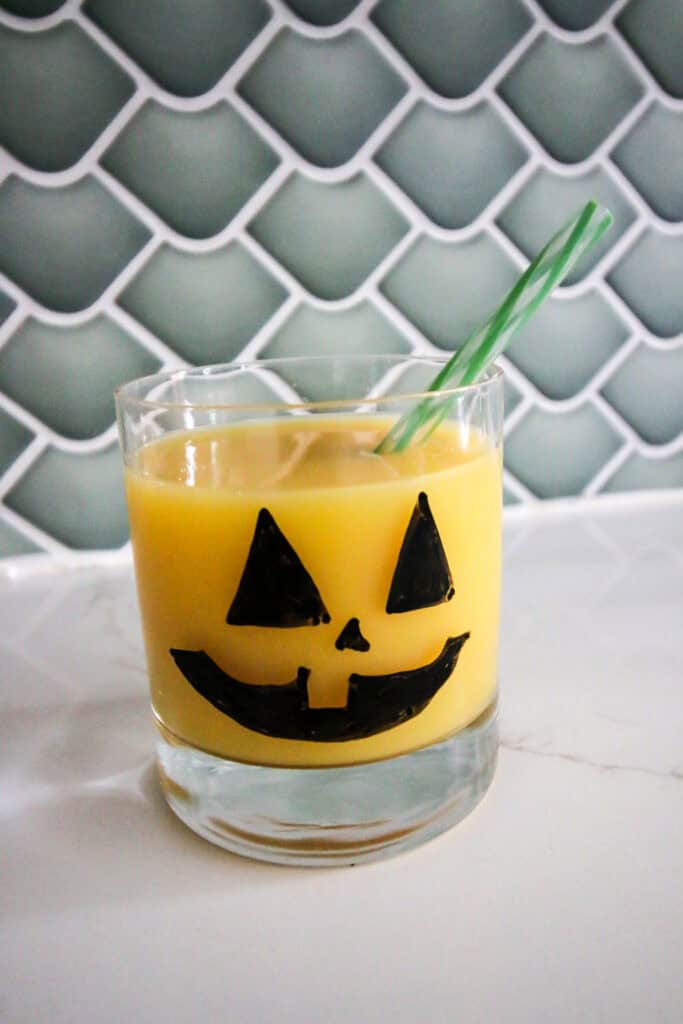 halloween orange juice