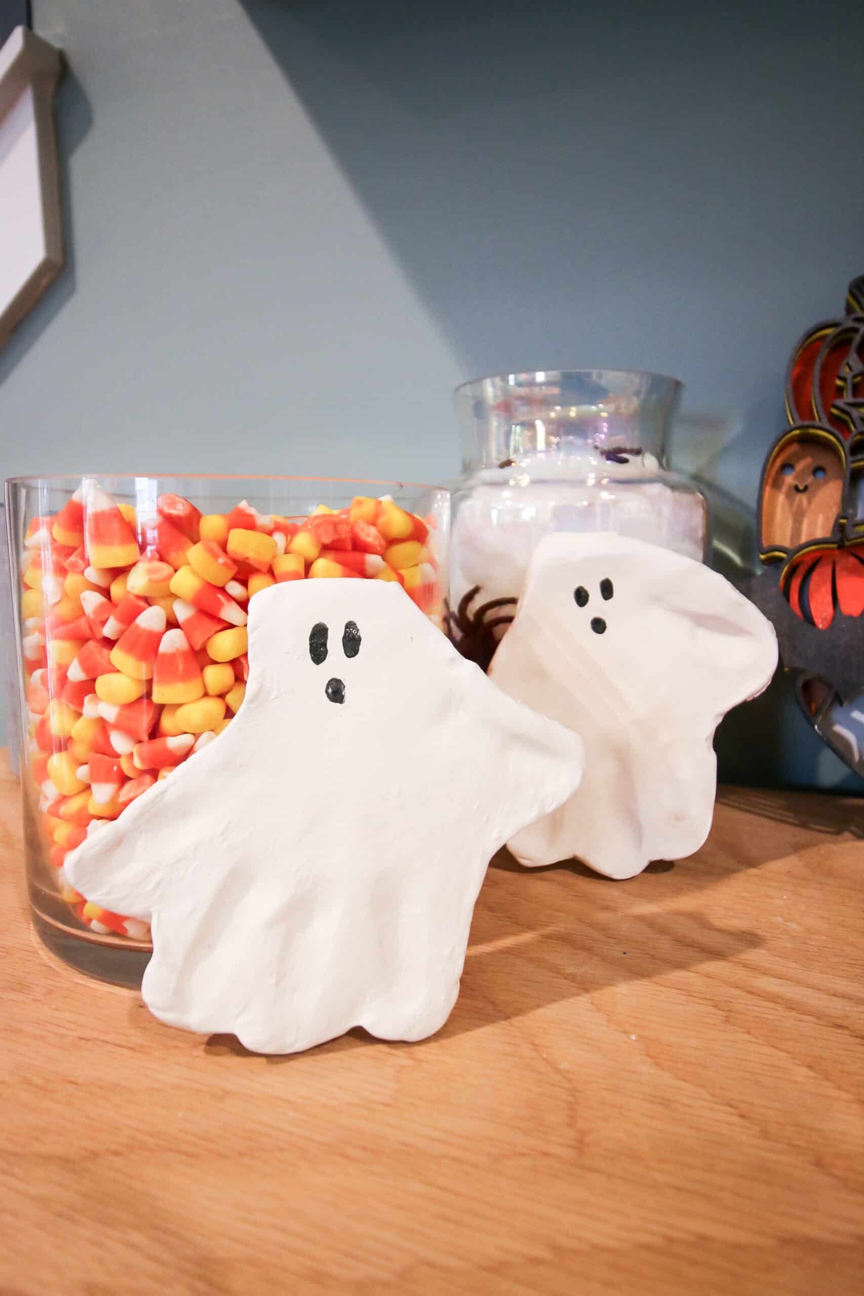 ghost clay handprints