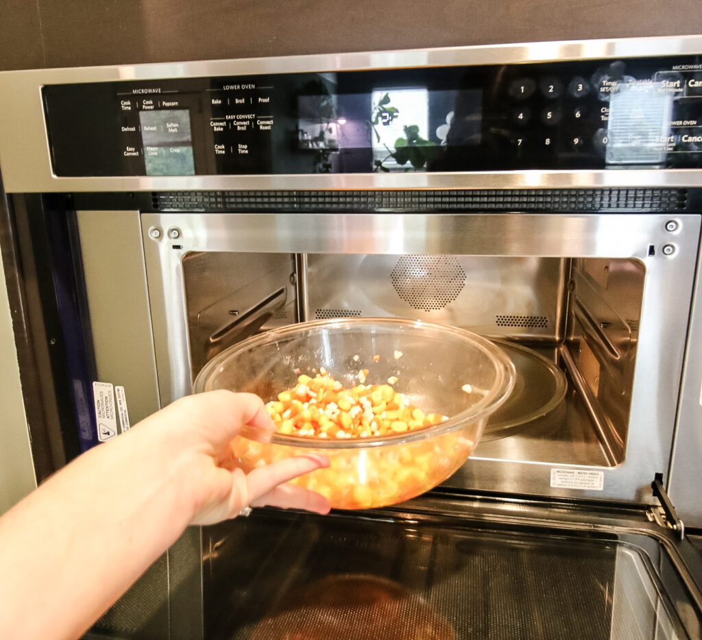 microwaving candy corn