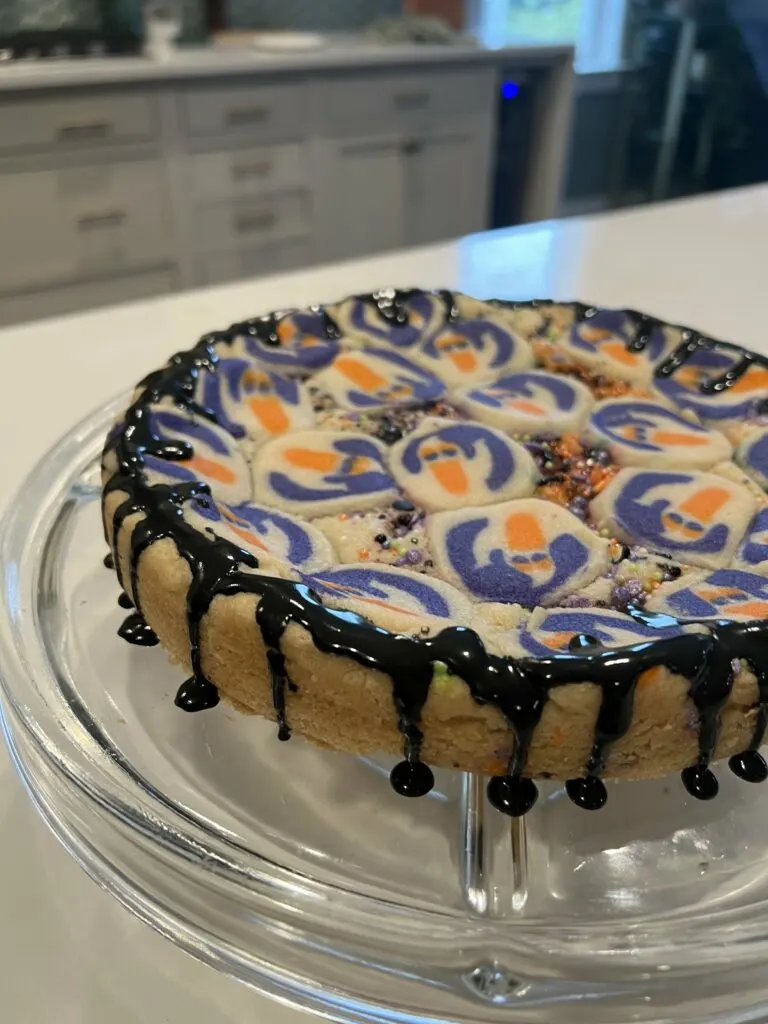 halloween cookie cake