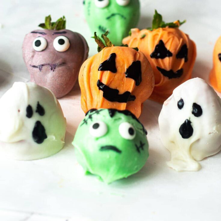 Image for Halloween Chocolate Covered Strawberries