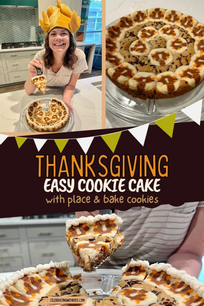 thanksgiving cookie cake