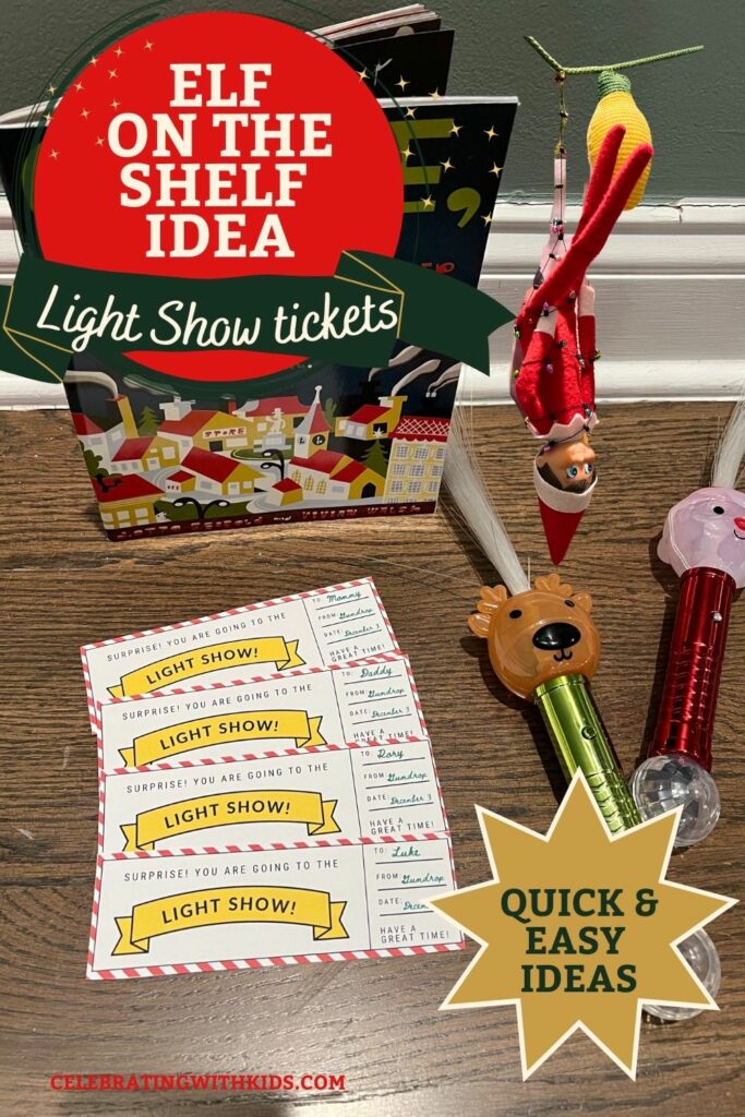 elf on the shelf light show tickets