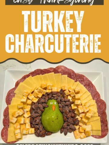 how to make a turkey charcuterie plate