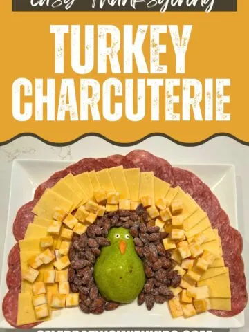 how to make a turkey charcuterie plate