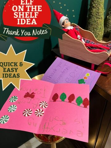 Elf Thank You Notes