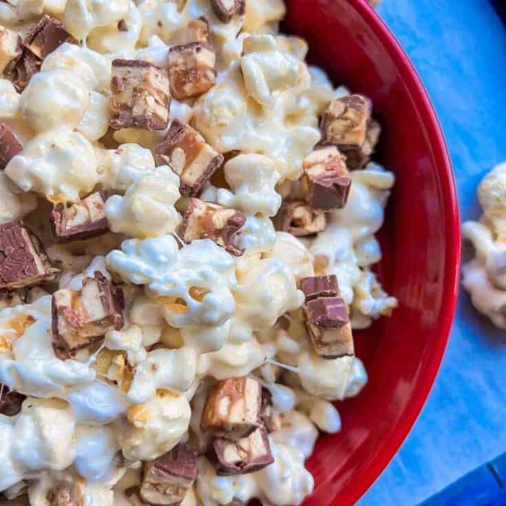 Image for Easy Snickers Popcorn