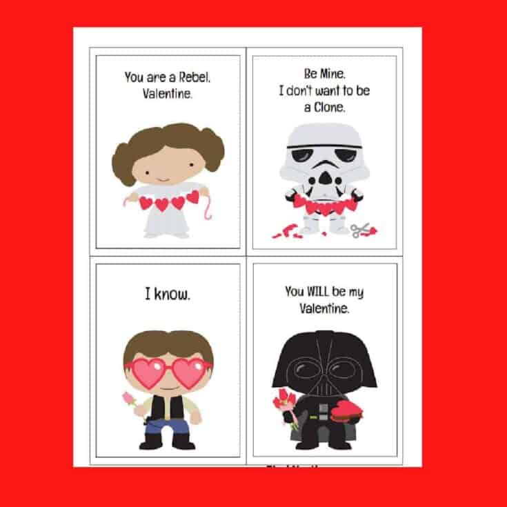 Image for Star Wars Valentine Printables