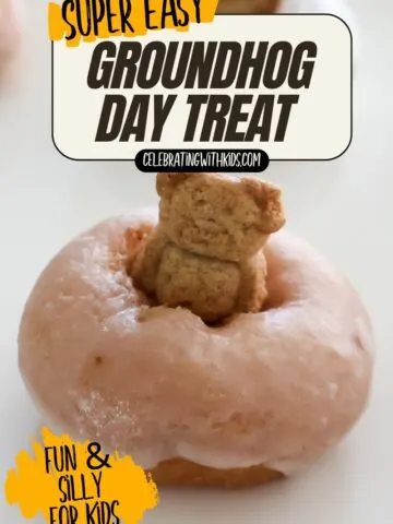 Super easy Groundhog Day Treat for kids