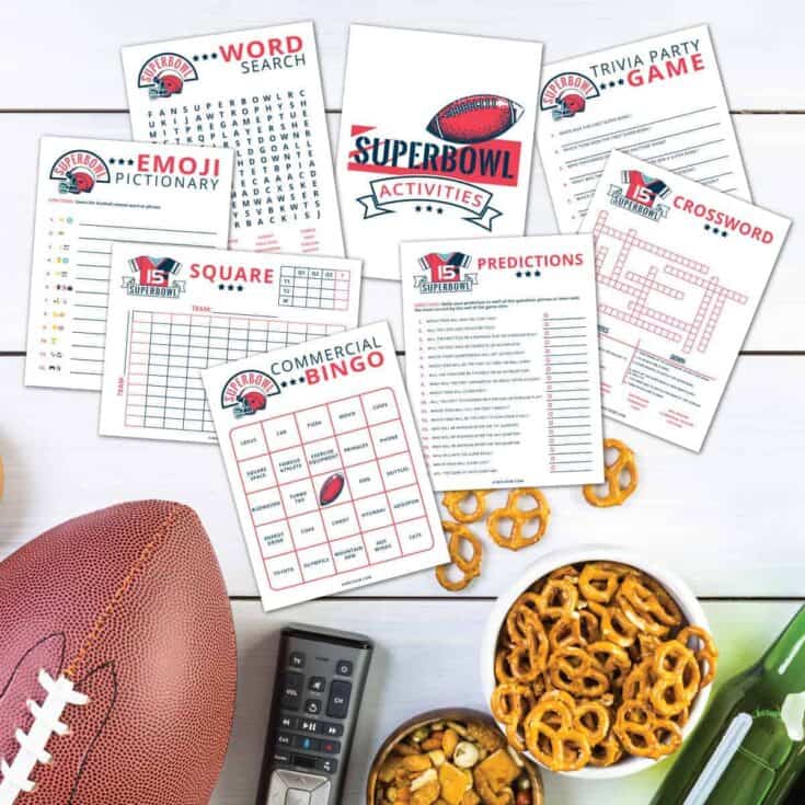 Image for Game Day Activities Print Pack