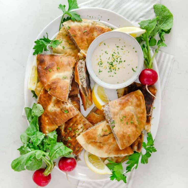 Image for Arayes (Meat Stuffed Pitas)