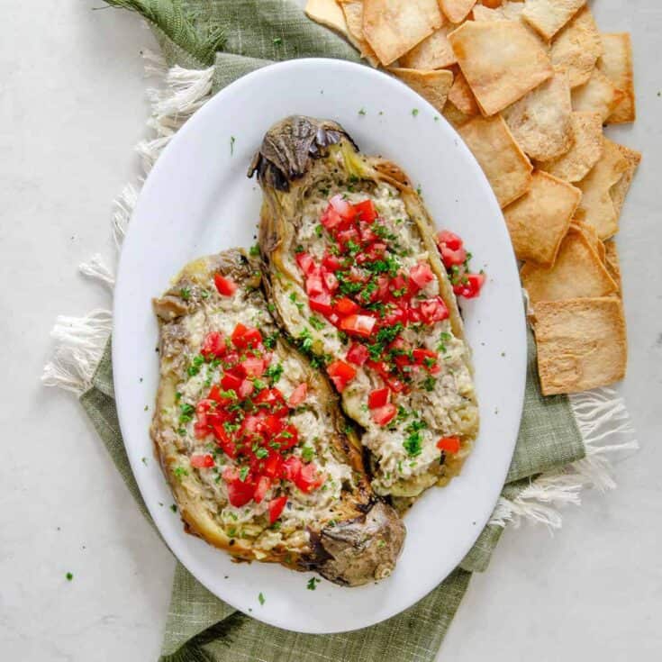 Image for Creamy Roasted Eggplant Dip