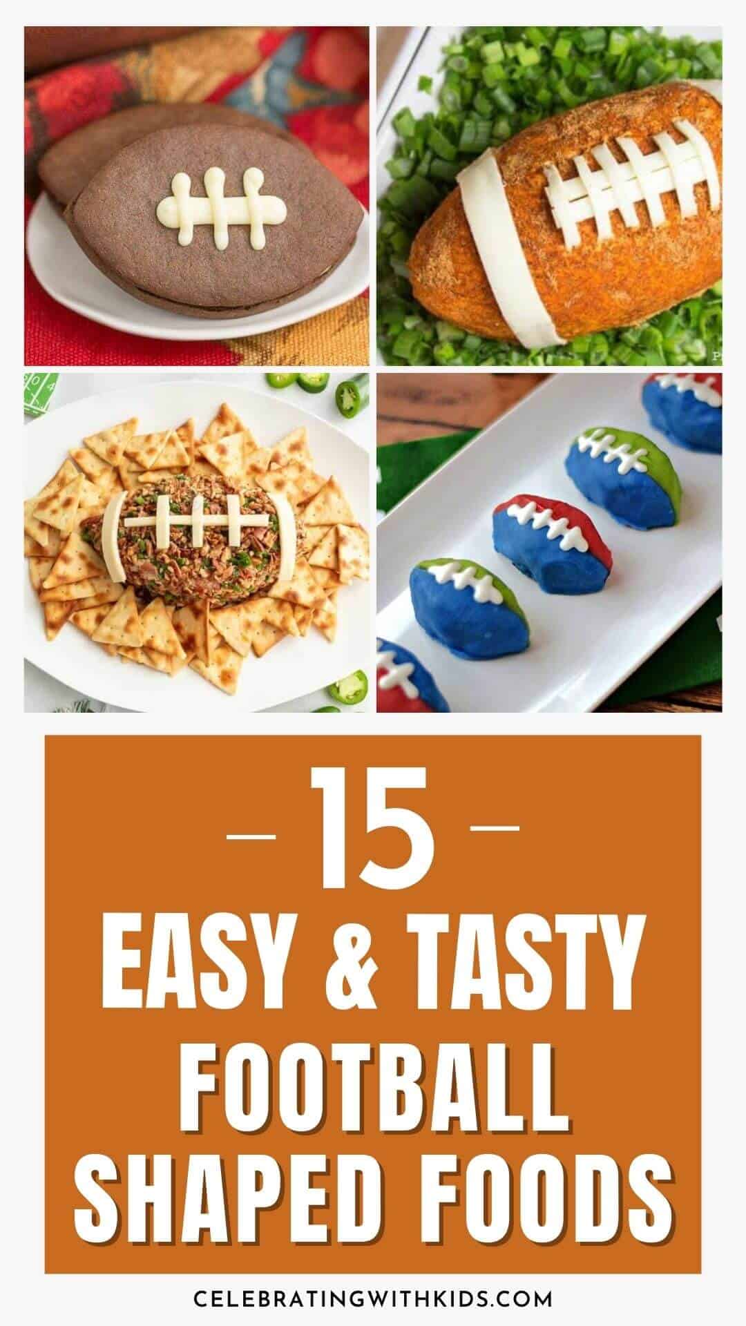 best football shaped foods