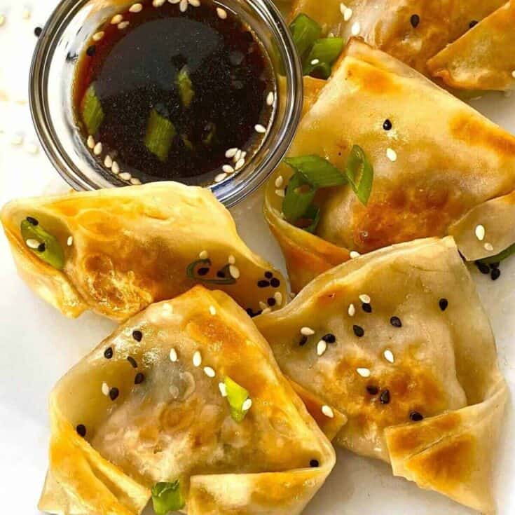 Image for Easy Pork Potstickers with Dipping Sauce