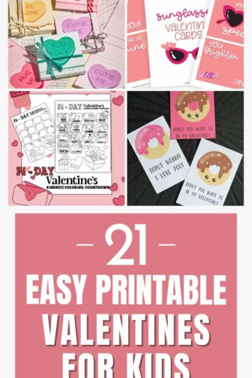 printable Valentines for kids